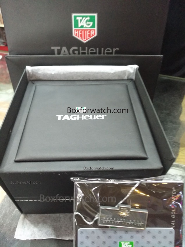 New Replica Tag Heuer Black Leather watch box